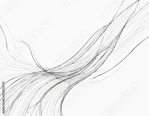 Whispers of Complexity: Abstract Line Art Background for Inspiring Creativity