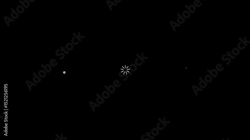 Circle burst and  fireworks explosion line shape blast for Video Decoration black Screen Background 4K, fireworks, celebrate, explosion, festival, festive, exploding, explode, burst, circle. 4k