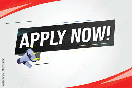 Apply now Banner design template for marketing. Last chance promotion or retail. background banner modern graphic design for store shop, online store, website, landing page
