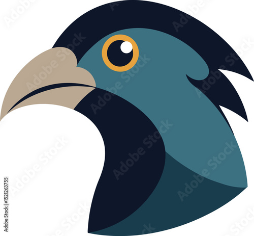 vector illustration of a bird