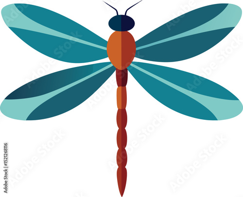 dragonfly on a leaf