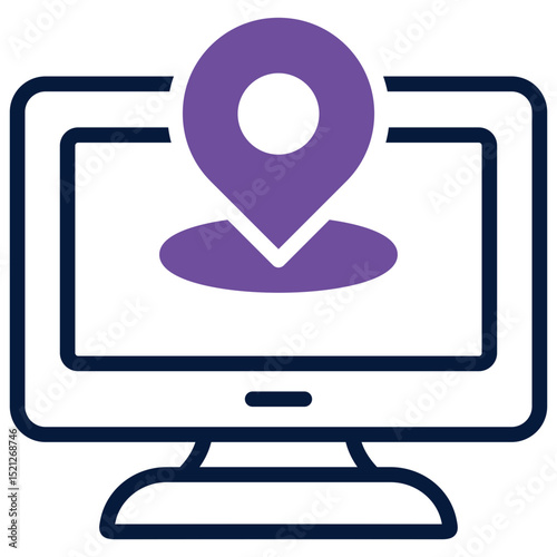 Location Monitor Icon