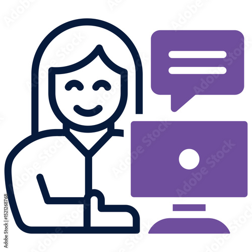 Virtual Assistant Icon