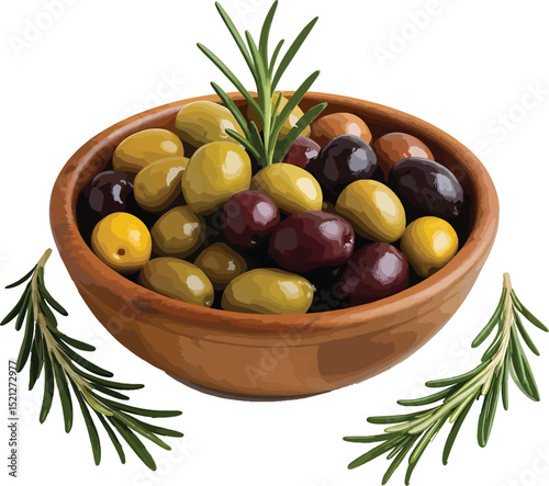 olives and olive oil