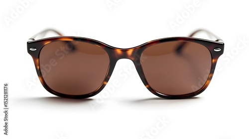 Stylish tortoise shell frame sunglasses with brown lenses for eye protection and fashion accessory