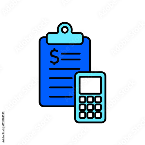 Icon a estimate, isolated against a clean background.