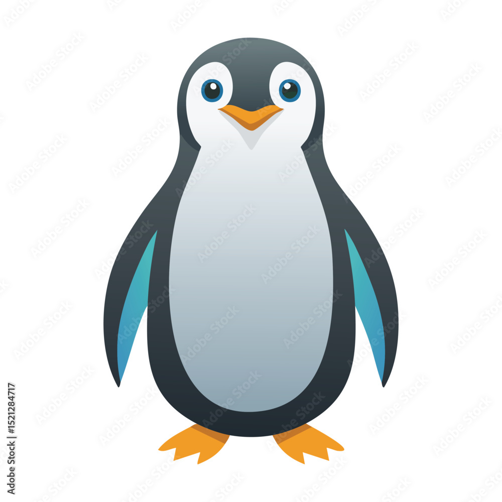 Obraz premium penguin vector illustrator 