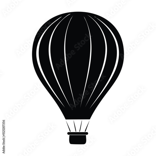 hot air balloon vector illustration
