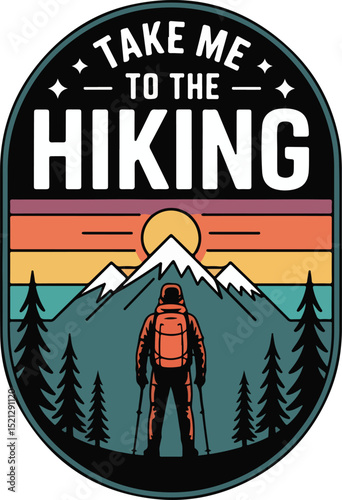 the Next Hiking Journey t-shirt d-graphic