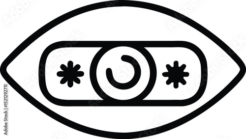 Eye care vision health ophthalmology sight checkup eyesight focus stars optical look vision eye