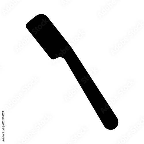 Eyebrow razor icon