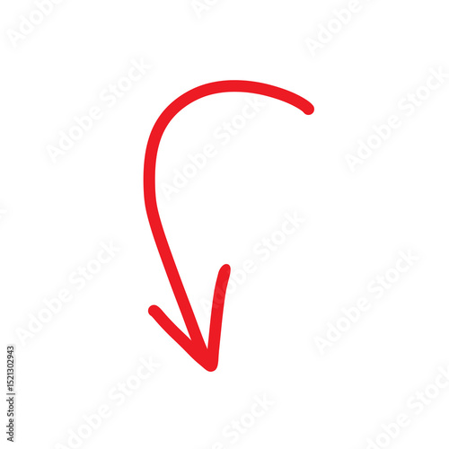 Red arrow sign
