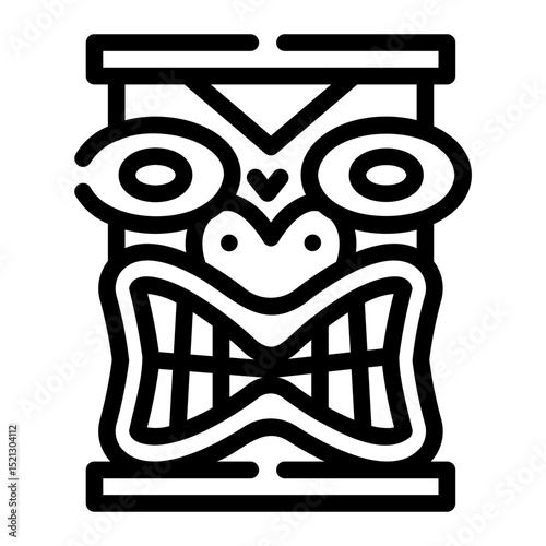 tiki mask