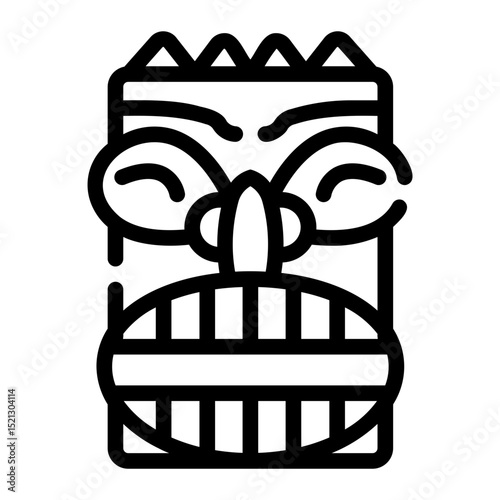 tiki mask