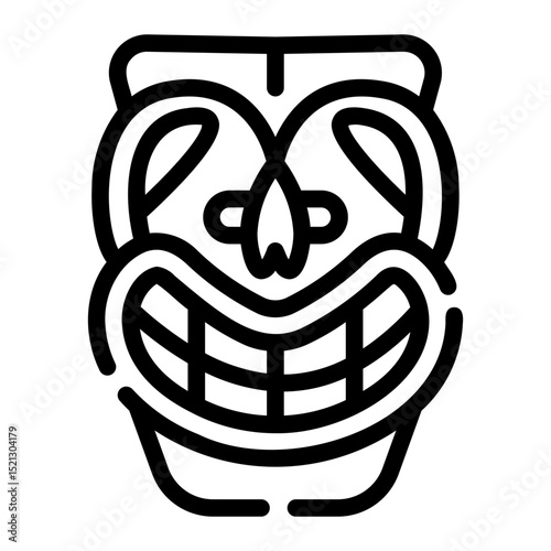 tiki mask