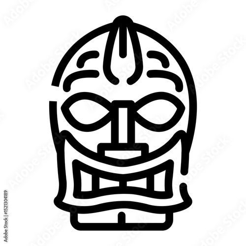 tiki mask