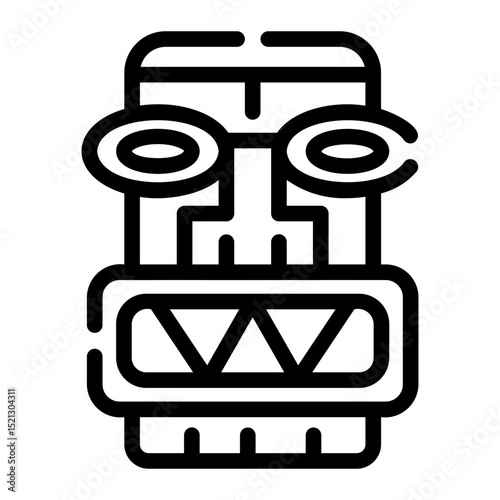 tiki mask