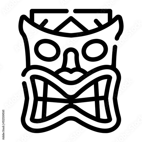 tiki mask