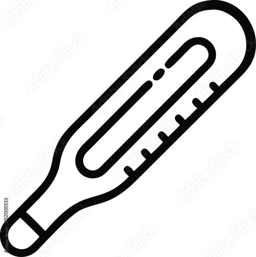 Explore temperature check with thermometer illustration for health and medical diagnostics tool