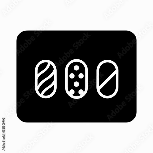 Nail art designs icon