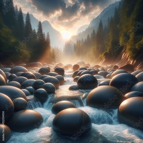 flowing over perfectly smooth spherical