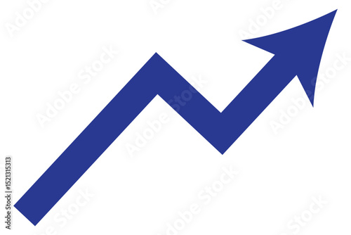 Graph going Up and Down sign with green and red arrows vector. Flat design vector illustration concept of sales bar chart symbol icon with arrow moving down and sales bar chart with arrow moving up