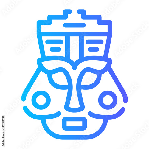 tiki mask