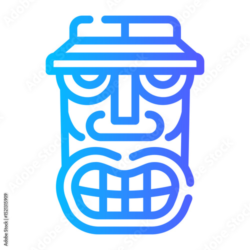 tiki mask