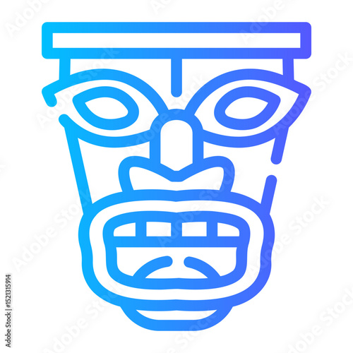 tiki mask