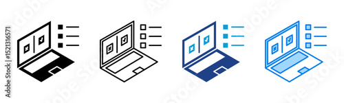 Testing icon sheet multiple style collection