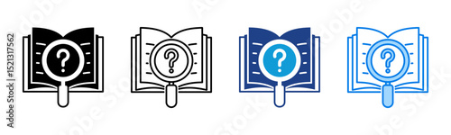 Scrutiny icon sheet multiple style collection