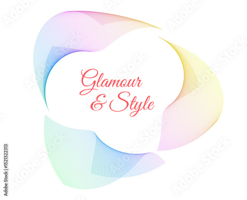 Design element wave lines, spiral, background for Elegant golden abstract swirl background for luxury branding, fine jewelry packaging, boutique logo design, and glamorous visual identity themes