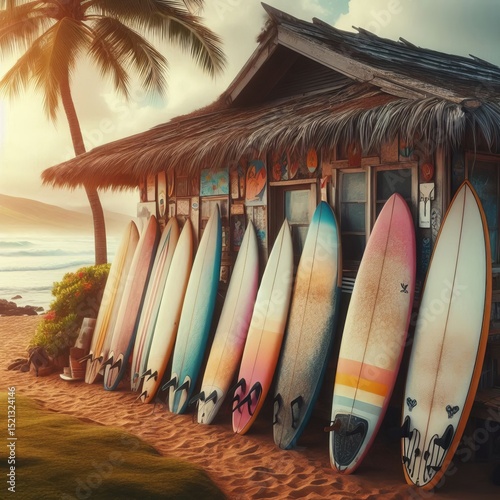A row in Hawaii
