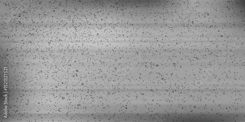 Silver foil background with metal mirror texture. Chrome gradient surface with light gloss. Vector aluminum grey sheet with reflection.