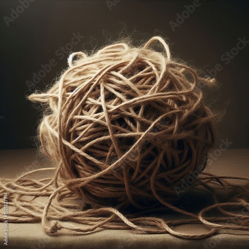 ball of twine A ball of
