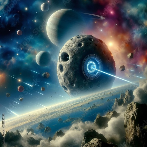 A sentient alien civilizations