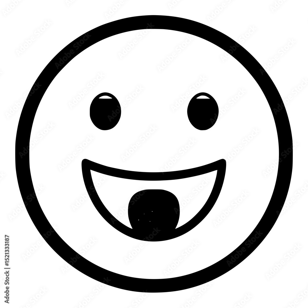 Fototapeta premium happy smiley face