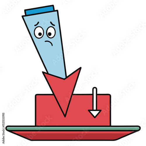 A download arrow, a downward arrow pointing into a tray, symbolizing data transfer, saving, and content acquisition.