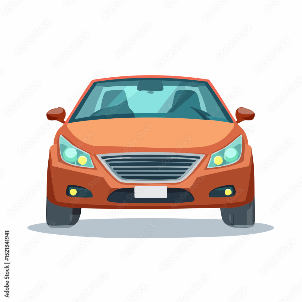 Fototapeta premium red sport car
