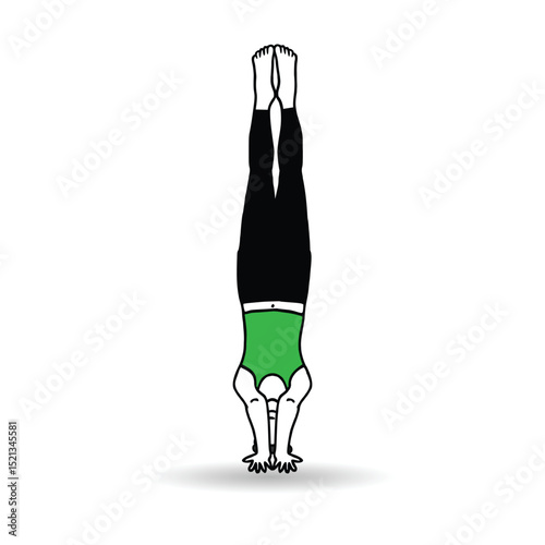 Balance and Strength: Achieving Graceful Handstands for Fitness and Flexibility"