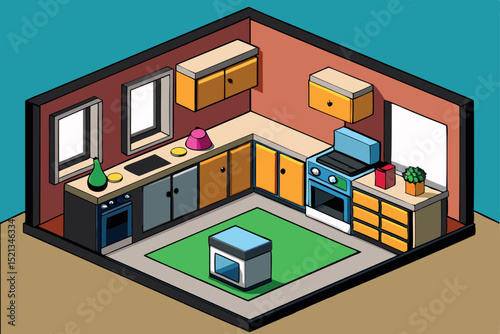 redesign a small kitchen to maximize space and fun eps
