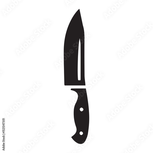 knife isolated on white background
