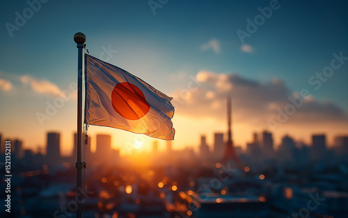 Wallpaper Mural japan, japan flag, tokyo, flag, freedom, waving, National flag, pride, pole, national, patriotism, sky, patriotic, symbol, wind, flying, flagpole, nation, banner, flags, country Torontodigital.ca