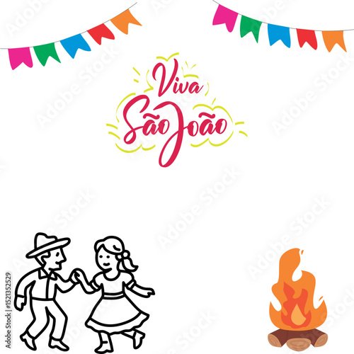festa junina, fogueira 