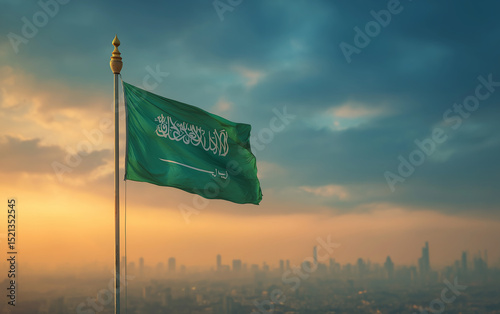 Wallpaper Mural Saudi Arabia, Saudi Arabia flag, Riyadh, flag, freedom, waving, National flag, pride, pole, national, patriotism, sky, patriotic, symbol, wind, nation, country, banner, sign, emblem, flags, flying, tr Torontodigital.ca