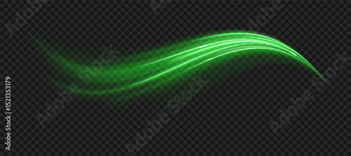 Blue neon swirl spins at light speed. Wind motion glides in curved vector path. Cold airflow effect fits seasonal banner design. Transparent swoosh marks fresh air burst. Twilight wind line suits icy 
