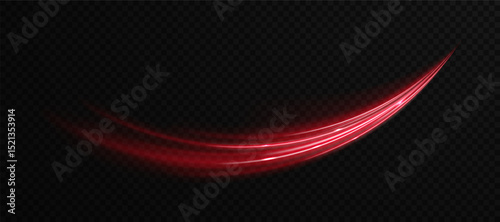 Abstract red swirl of glowing lines with intense light streaks. Perfect for UI overlays, powerful animations, sci-fi scenes, or fiery spell effects in visual storytelling or game design.