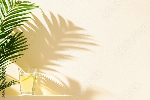 Aesthetic studio scene featuring shadows and artistic elements, perfect for mood and ambiance visuals.
