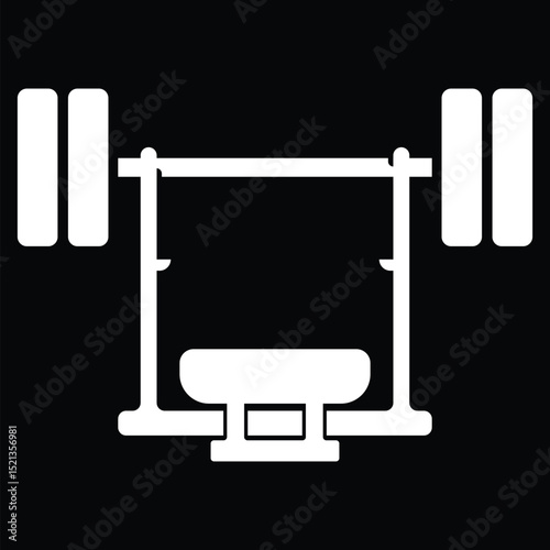 Icon Fitness And Healty Vector