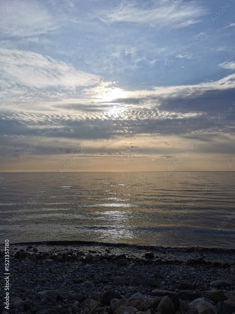 Obraz premium sunset over the sea